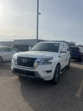 White 2024 Nissan Armada SL for sale in Holland, MI