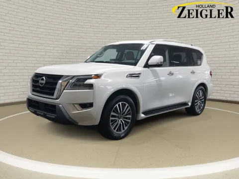 White 2024 Nissan Armada SL for sale in Holland, MI