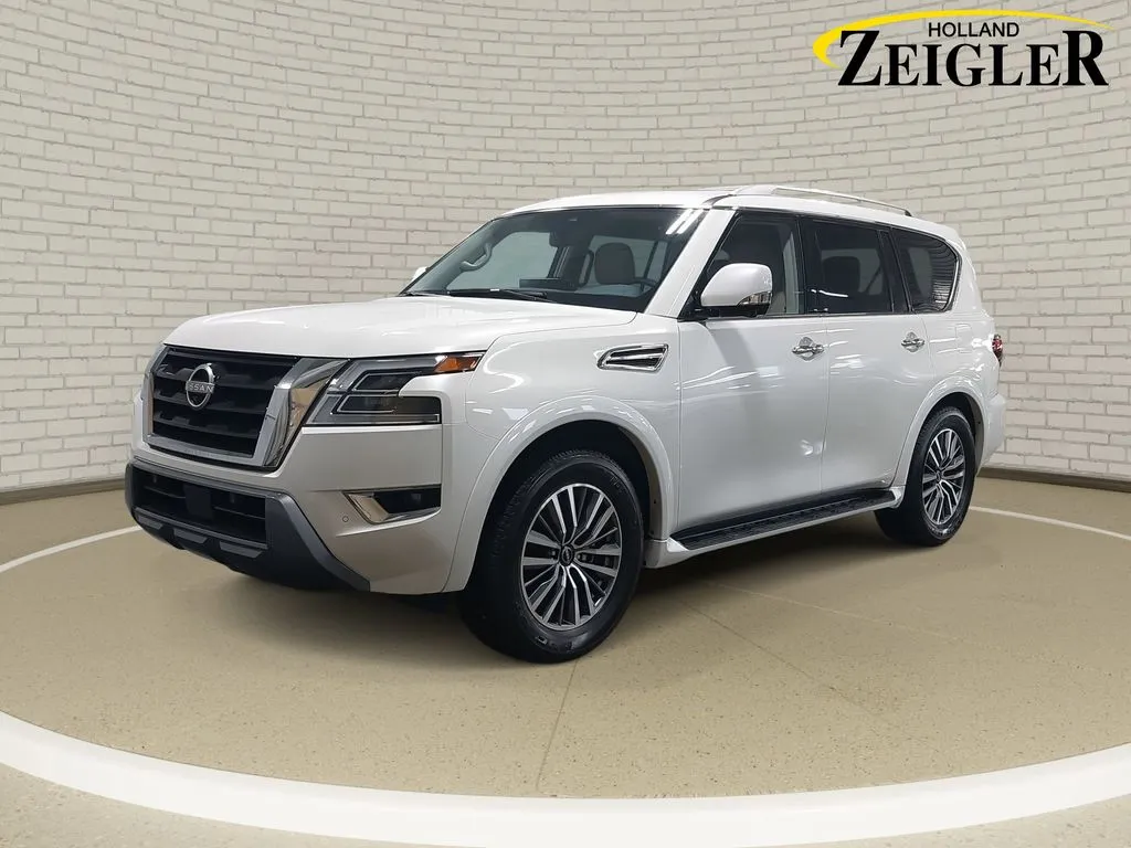 White 2024 Nissan Armada SL for sale in Holland, MI