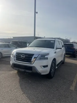 White 2024 Nissan Armada SL for sale in Holland, MI