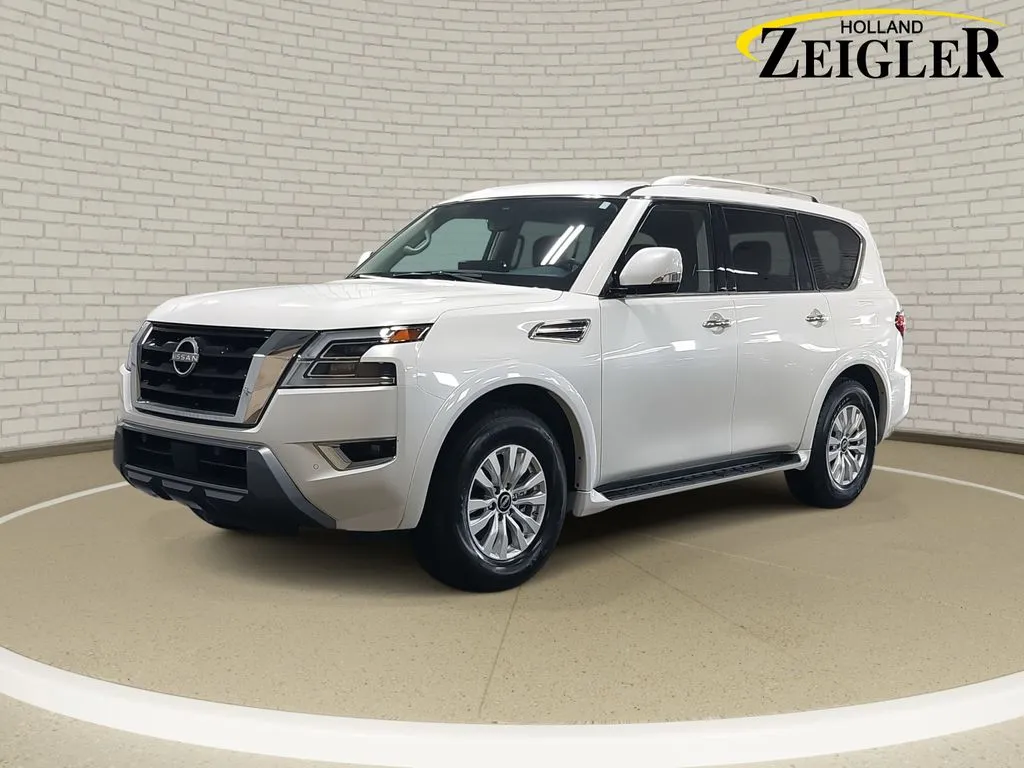 White 2024 Nissan Armada SV for sale in Holland, MI