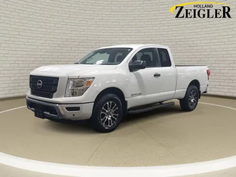 White 2024 Nissan Titan SV for sale in Holland, MI