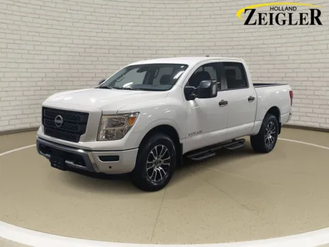 White 2024 Nissan Titan SV for sale in Holland, MI