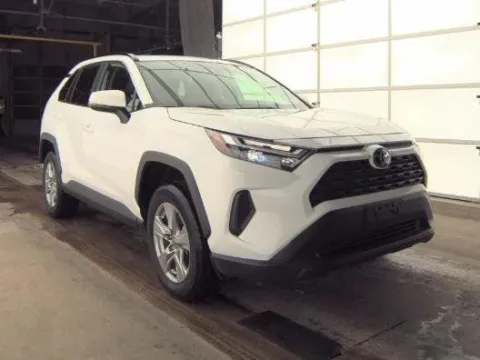 White 2025 Toyota RAV4 XLE for sale in Holland, MI