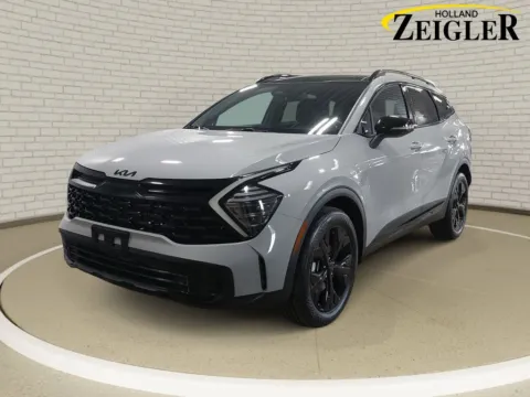 Gray 2025 Kia Sportage X-Line for sale in Holland, MI
