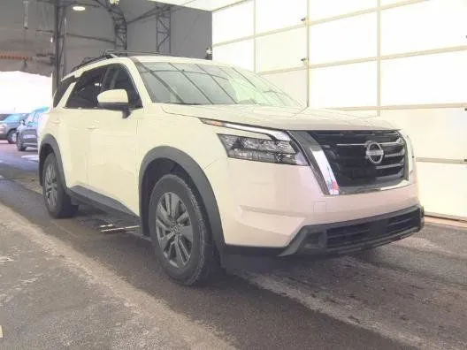 White 2024 Nissan Pathfinder SV for sale in Holland, MI