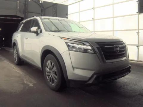 Silver 2025 Nissan Pathfinder SV for sale in Holland, MI