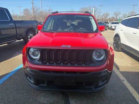 Red 2017 Jeep Renegade Latitude for sale in Holland, MI