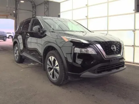 Black 2023 Nissan Rogue SV for sale in Holland, MI