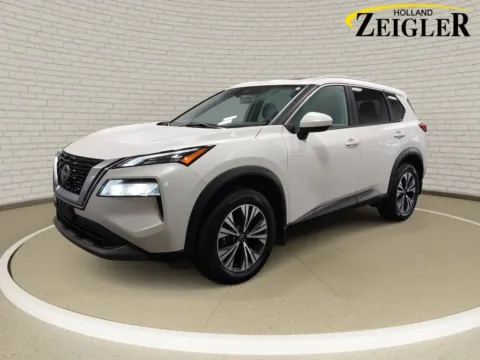 White 2023 Nissan Rogue SV for sale in Holland, MI