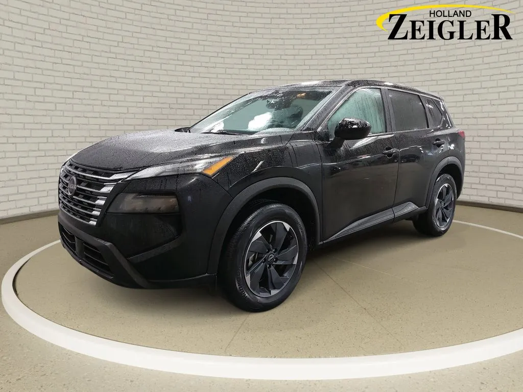 Black 2025 Nissan Rogue SV for sale in Holland, MI
