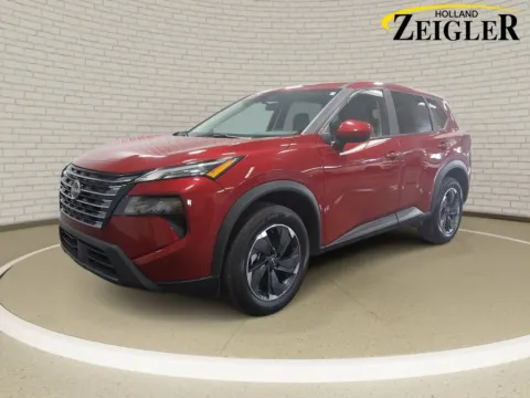 Red 2025 Nissan Rogue SV for sale in Holland, MI