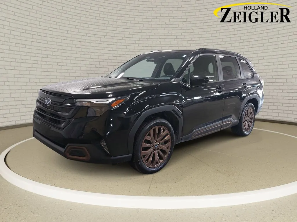 Black 2025 Subaru Forester Sport for sale in Holland, MI