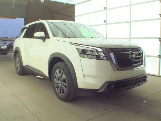 White 2024 Nissan Pathfinder SV for sale in Holland, MI