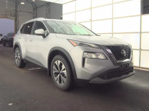 Silver 2023 Nissan Rogue SV for sale in Holland, MI