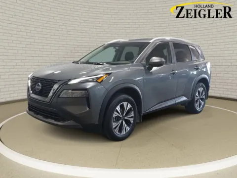 Gray 2023 Nissan Rogue SV for sale in Holland, MI