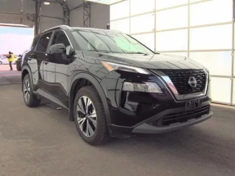 Black 2023 Nissan Rogue SV for sale in Holland, MI