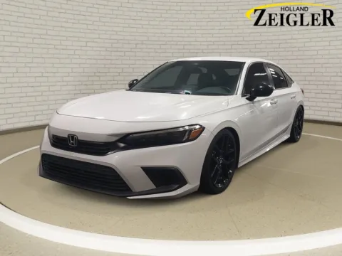 White 2022 Honda Civic Sport for sale in Holland, MI