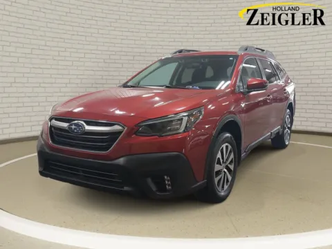 Red 2020 Subaru Outback Premium for sale in Holland, MI