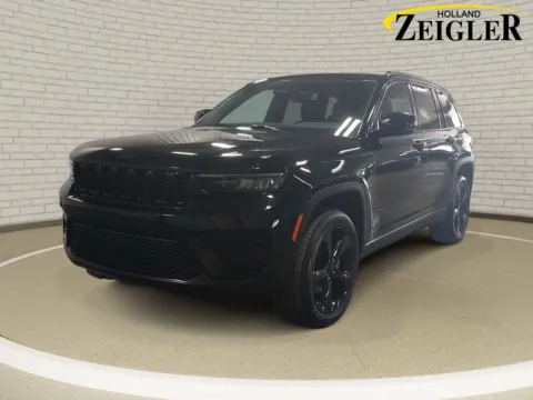 Black 2023 Jeep Grand Cherokee Altitude X for sale in Holland, MI