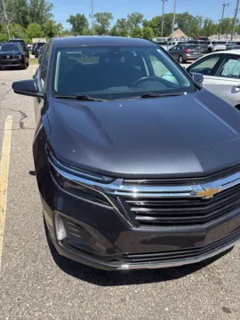 Gray 2022 Chevrolet Equinox LT for sale in Holland, MI