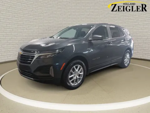 Gray 2022 Chevrolet Equinox LT for sale in Holland, MI