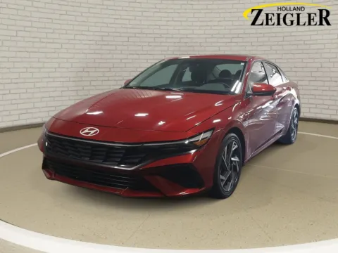 Red 2025 Hyundai Elantra SEL Convenience for sale in Holland, MI