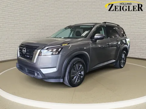 Gray 2025 Nissan Pathfinder SV for sale in Holland, MI