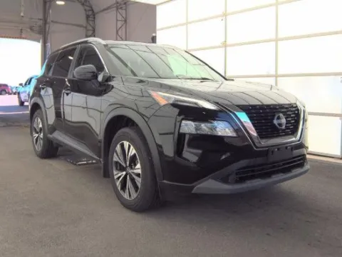 Black 2023 Nissan Rogue SV for sale in Holland, MI
