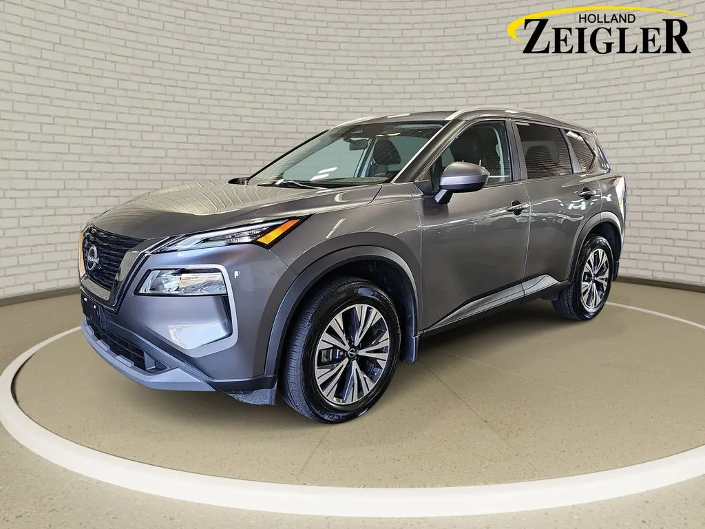 Gray 2023 Nissan Rogue SV for sale in Holland, MI