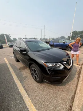 Black 2019 Nissan Rogue SV for sale in Holland, MI