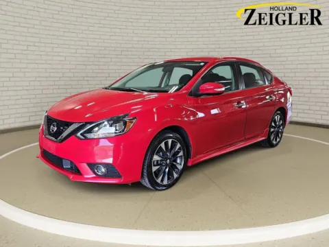 Red 2018 Nissan Sentra SR for sale in Holland, MI