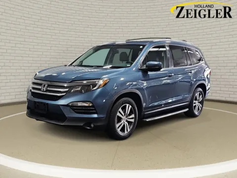 Blue 2016 Honda Pilot EX-L for sale in Holland, MI