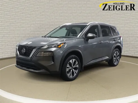 Gray 2022 Nissan Rogue SV for sale in Holland, MI