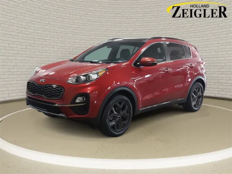 Red 2020 Kia Sportage S for sale in Holland, MI
