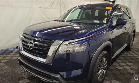 Blue 2022 Nissan Pathfinder S for sale in Holland, MI