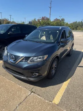 Blue 2016 Nissan Rogue SL for sale in Holland, MI