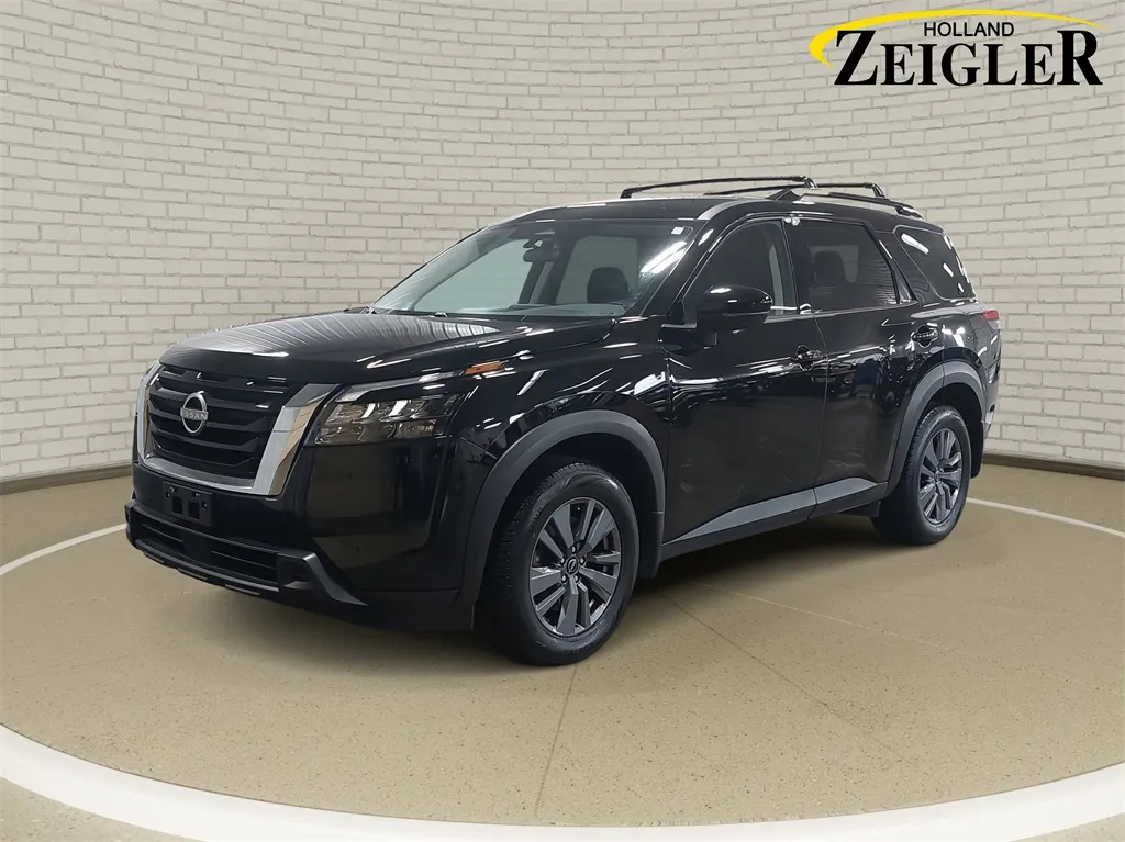 Black 2024 Nissan Pathfinder SV for sale in Holland, MI