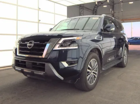 Blue 2024 Nissan Armada SL for sale in Holland, MI