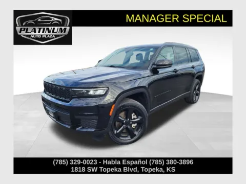 Black 2023 Jeep Grand Cherokee L Altitude for sale in Topeka, KS