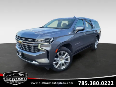 Gray 2021 Chevrolet Suburban High Country for sale in Topeka, KS