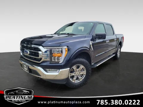 Blue 2022 Ford F-150 XLT for sale in Topeka, KS