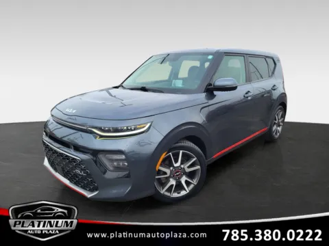 Gray 2022 Kia Soul Turbo for sale in Topeka, KS