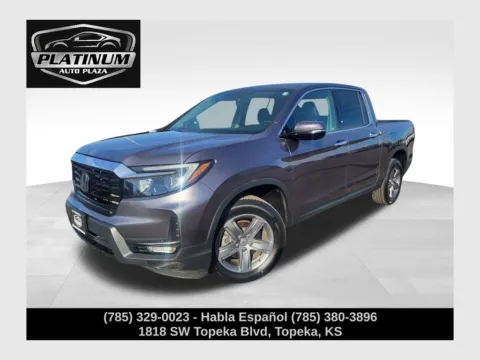 Gray 2021 Honda Ridgeline RTL-E for sale in Topeka, KS