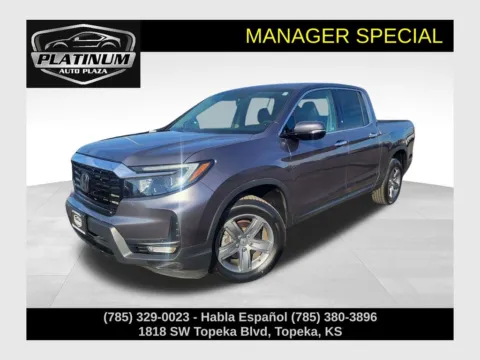 Gray 2021 Honda Ridgeline RTL-E for sale in Topeka, KS