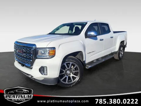 White 2021 GMC Canyon Denali for sale in Topeka, KS