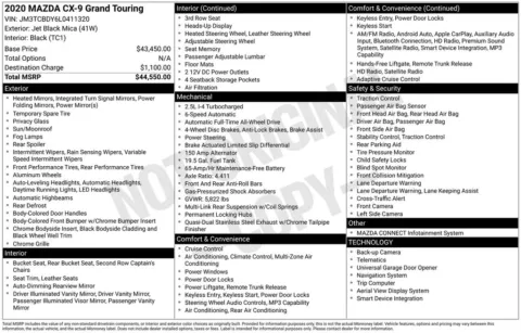 More photos of 2020 Mazda CX-9 Grand Touring at Platinum Auto Plaza, KS