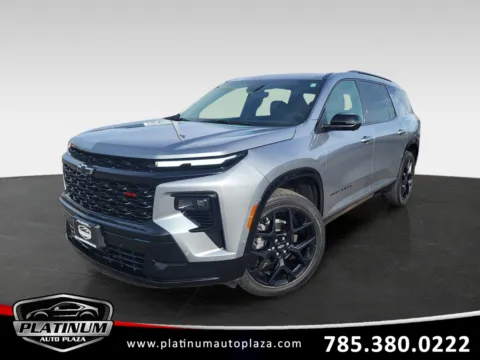 Gray 2024 Chevrolet Traverse FWD RS for sale in Topeka, KS