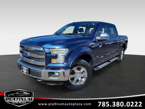 Blue 2016 Ford F-150 Lariat for sale in Topeka, KS