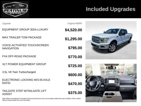 Another view of 2018 Ford F-150 XLT for sale in Topeka, KS at Platinum Auto Plaza